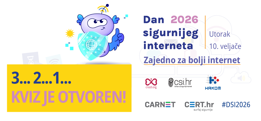 KVIZ OTVOREN objava web